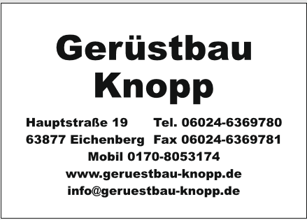 Gerüstbau Knopp